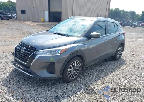 2023 Nissan Kicks Sv Xtronic Cvt z USA, uszkodzony, nr VIN 3N1CP5CV7PL543231